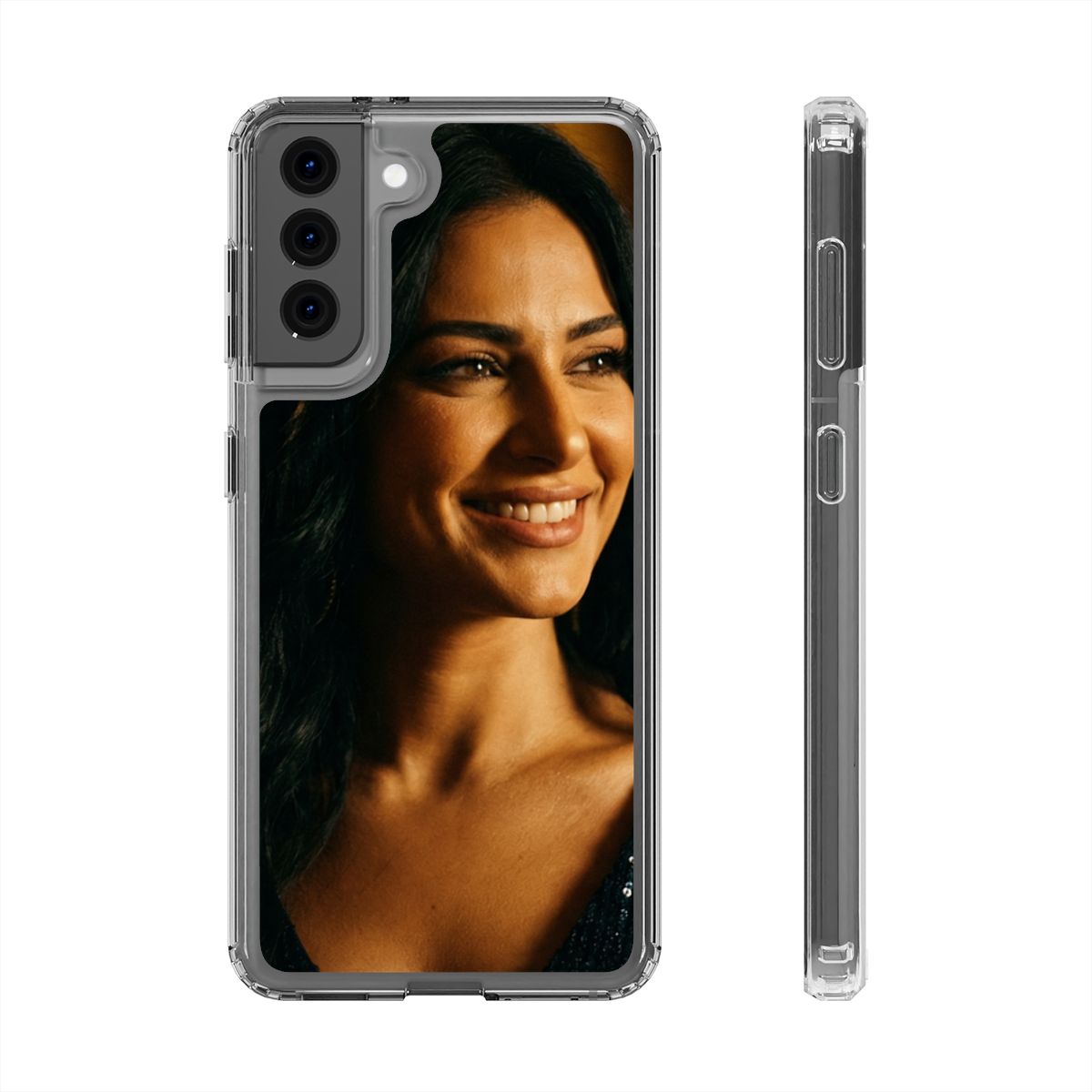 Clear Impact-Resistant Cases - Clear Phone Case - Golden...