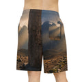 Sportliche lange Shorts - Bergwanderung