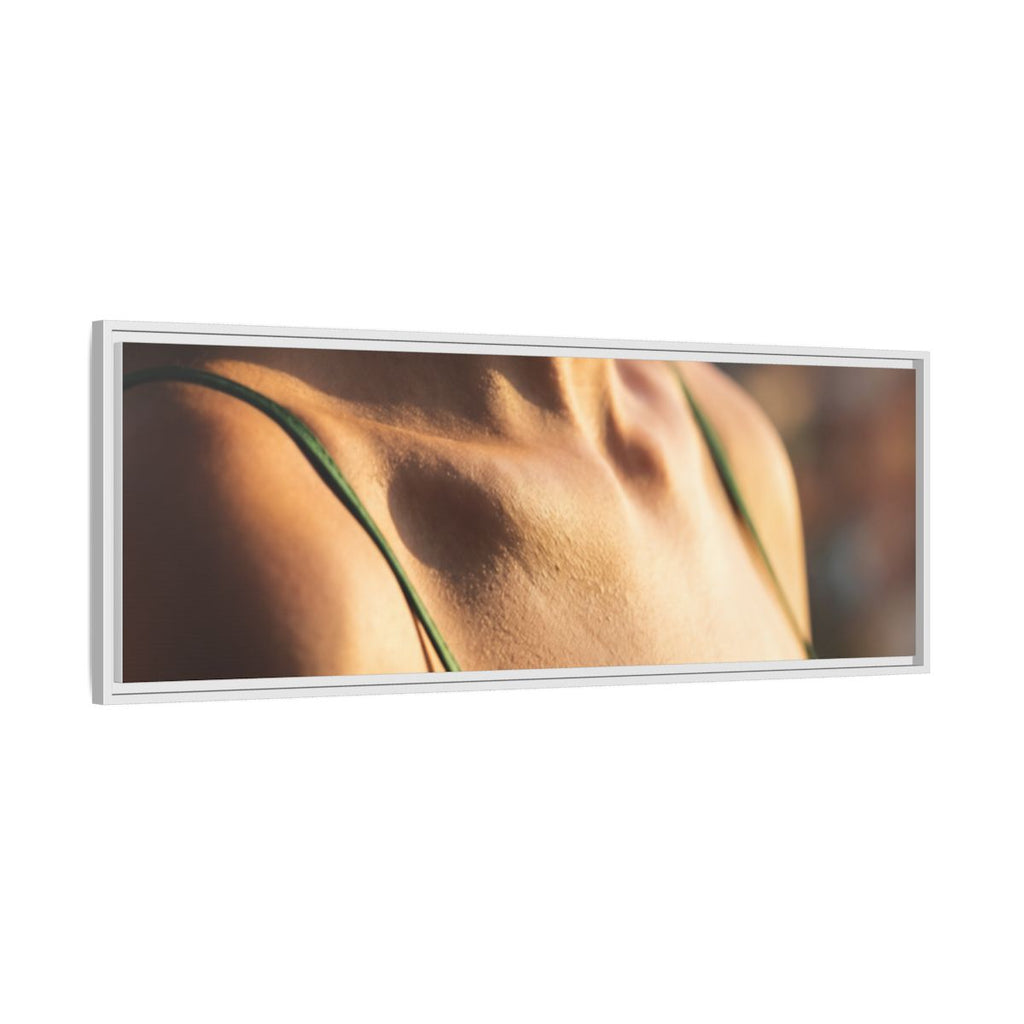 Framed Matte Canvas - Sunlit Muse