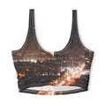 Sports Bra - Midnight City Romance | Echovira Gallery
