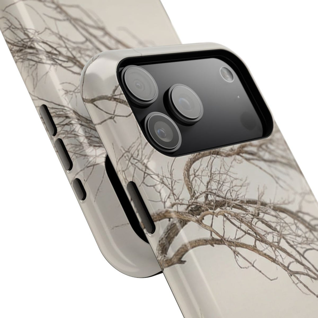 Impact-Resistant Cases - Tough Phone Case - Winter Tree Vibe— sizes part 2/2