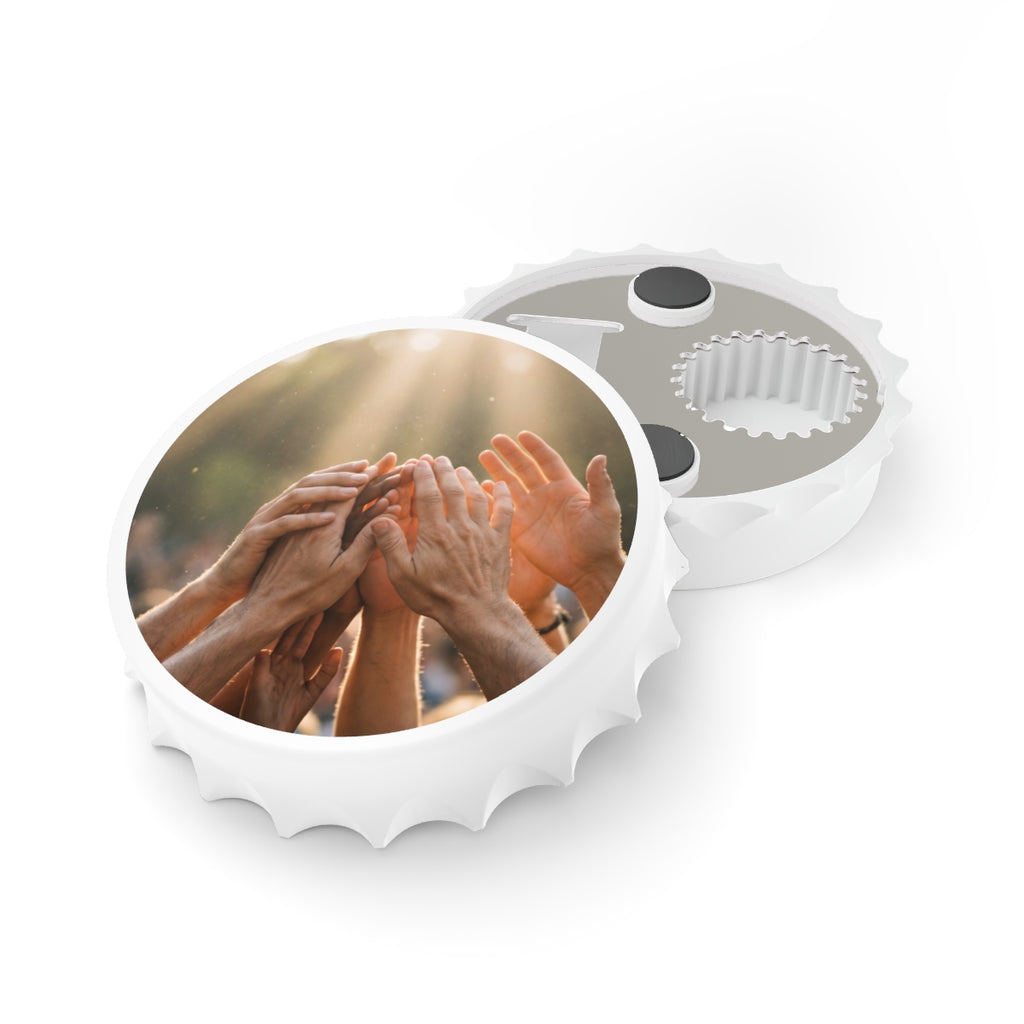 Bottle Opener - Golden Rays of Unity Wall Art | Echovira...
