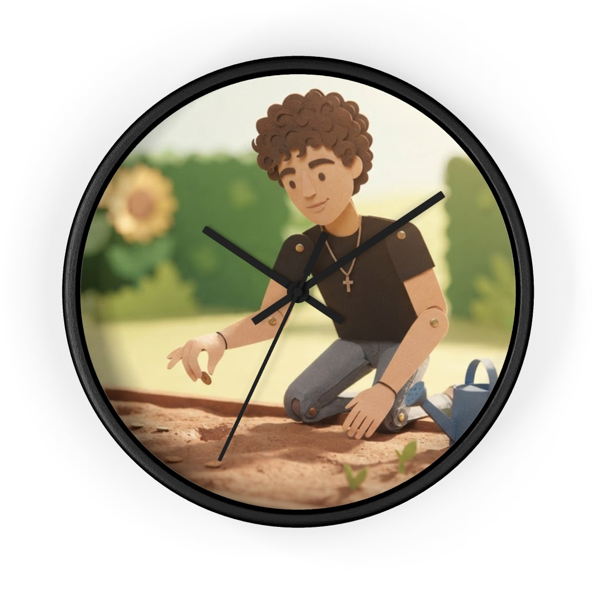 Wall Clock - Little Sprout Garden | Echovira Gallery