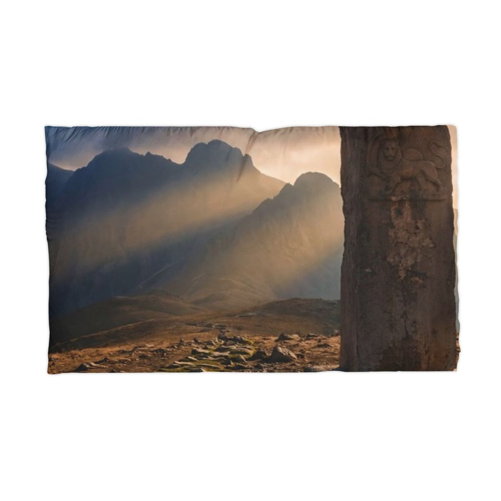Microfiber Pillowcase - Mystic Monolith Ancient Persian... |...