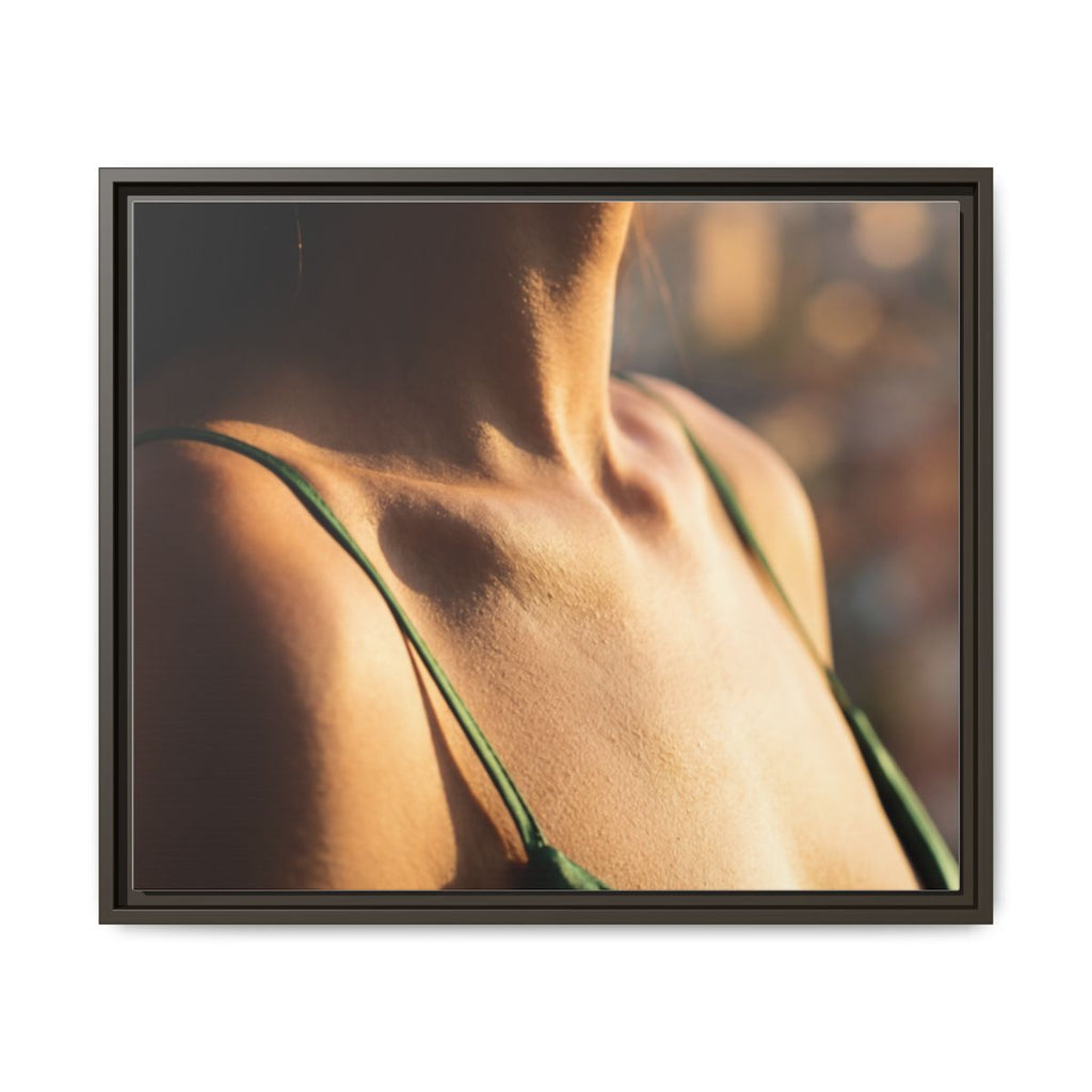 Matte Canvas Framed - Golden Hour Portrait