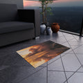 Outdoor Rug - Sunset Storm Horizon Patio Accent | Echovira...