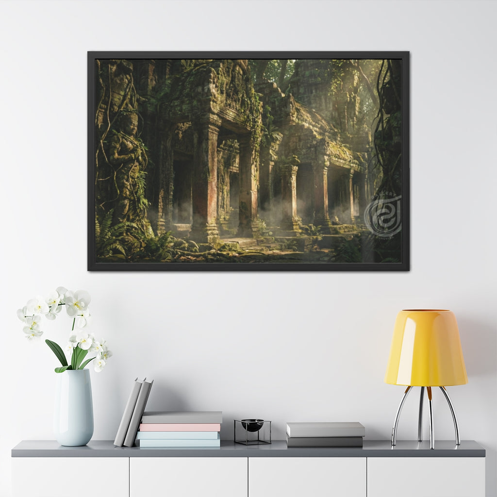 Framed Poster - Ancient Jungle Temple (10×8, 12×8, 11×9... |...