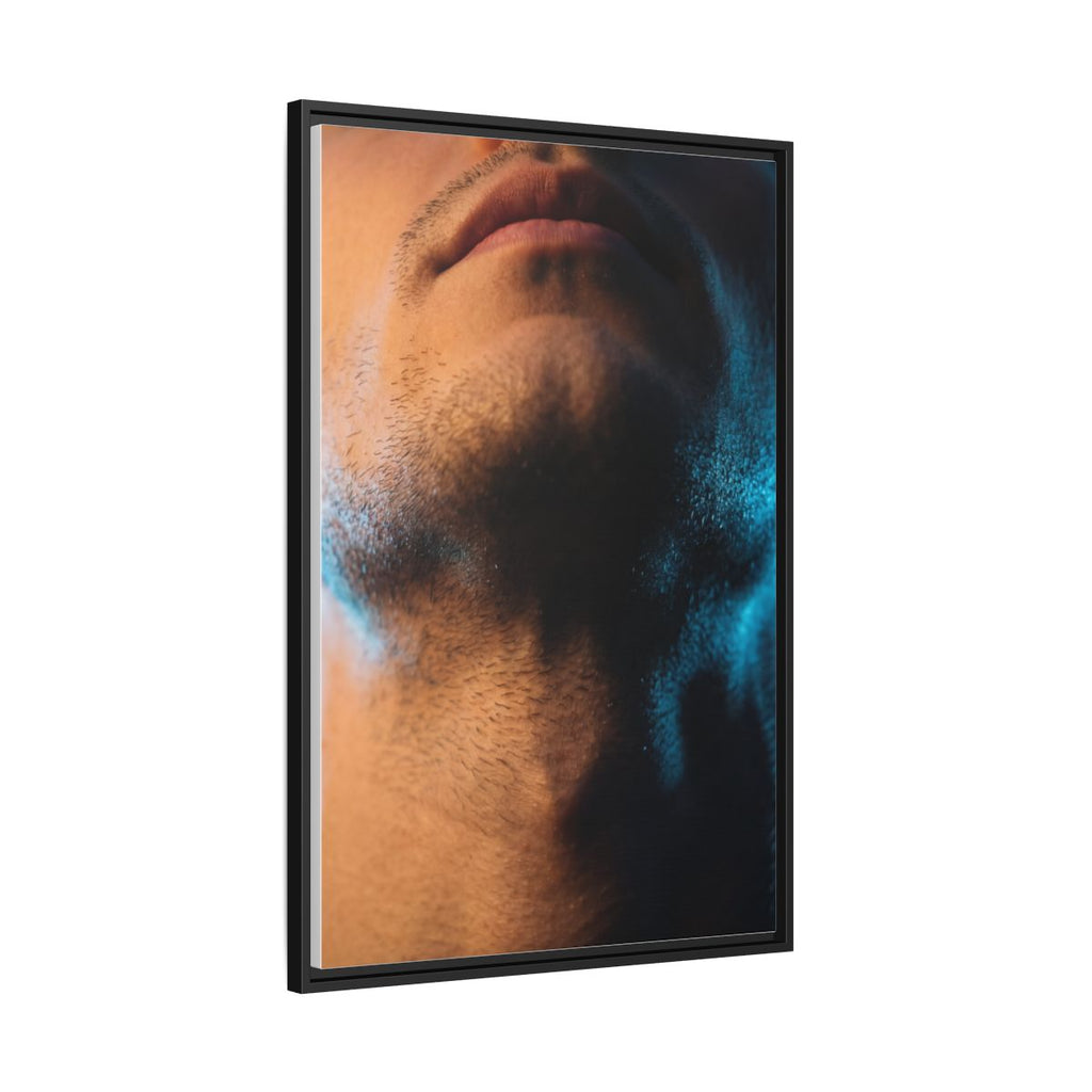 Framed Matte Canvas - Neon Noir