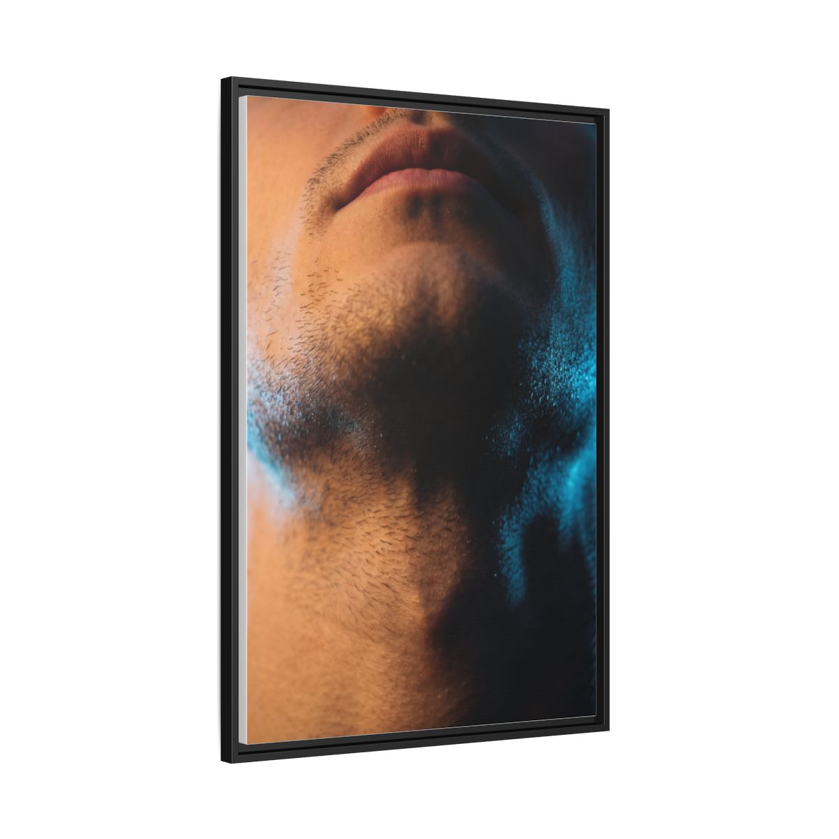 Framed Matte Canvas - Neon Noir