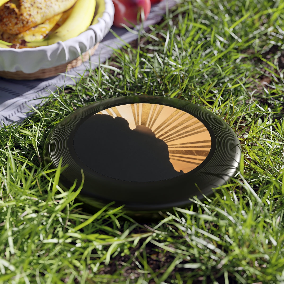 Golden Mountain Wham-O Frisbee