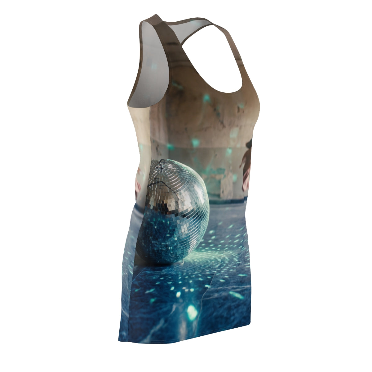 Ballroom Disco Ball Women's Racerback Dress