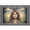Hand Flag - Meadow Sky Study Wonder (1 & 5 pcs) | Echovira...