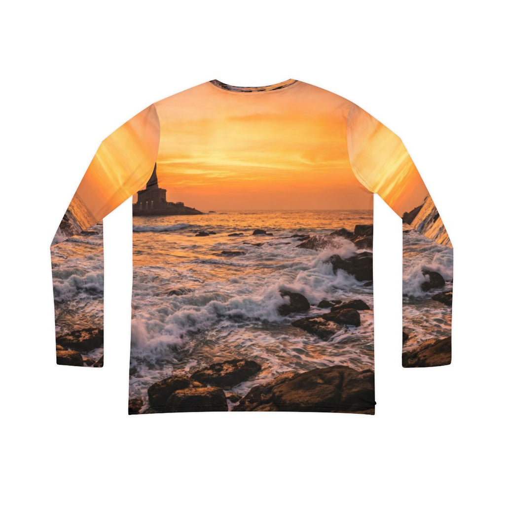 Women's V-neck Shirt - Golden Horizon