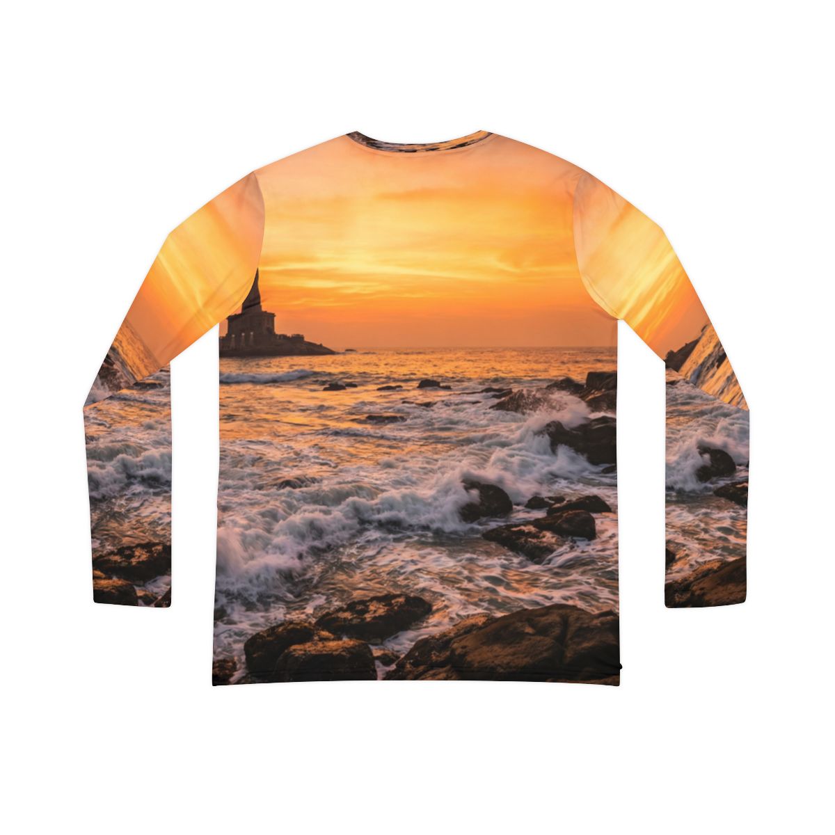 Women's V-neck Shirt - Golden Horizon