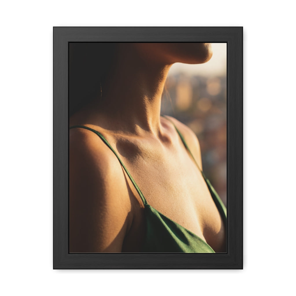 Framed Poster - Sunlit Muse Gallery Art