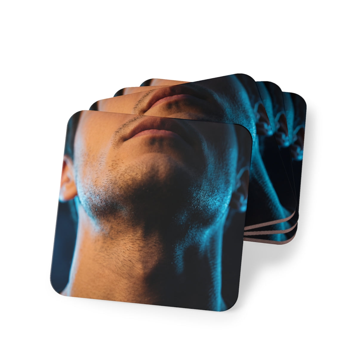 Coasters - Neon Pulse Table Setup