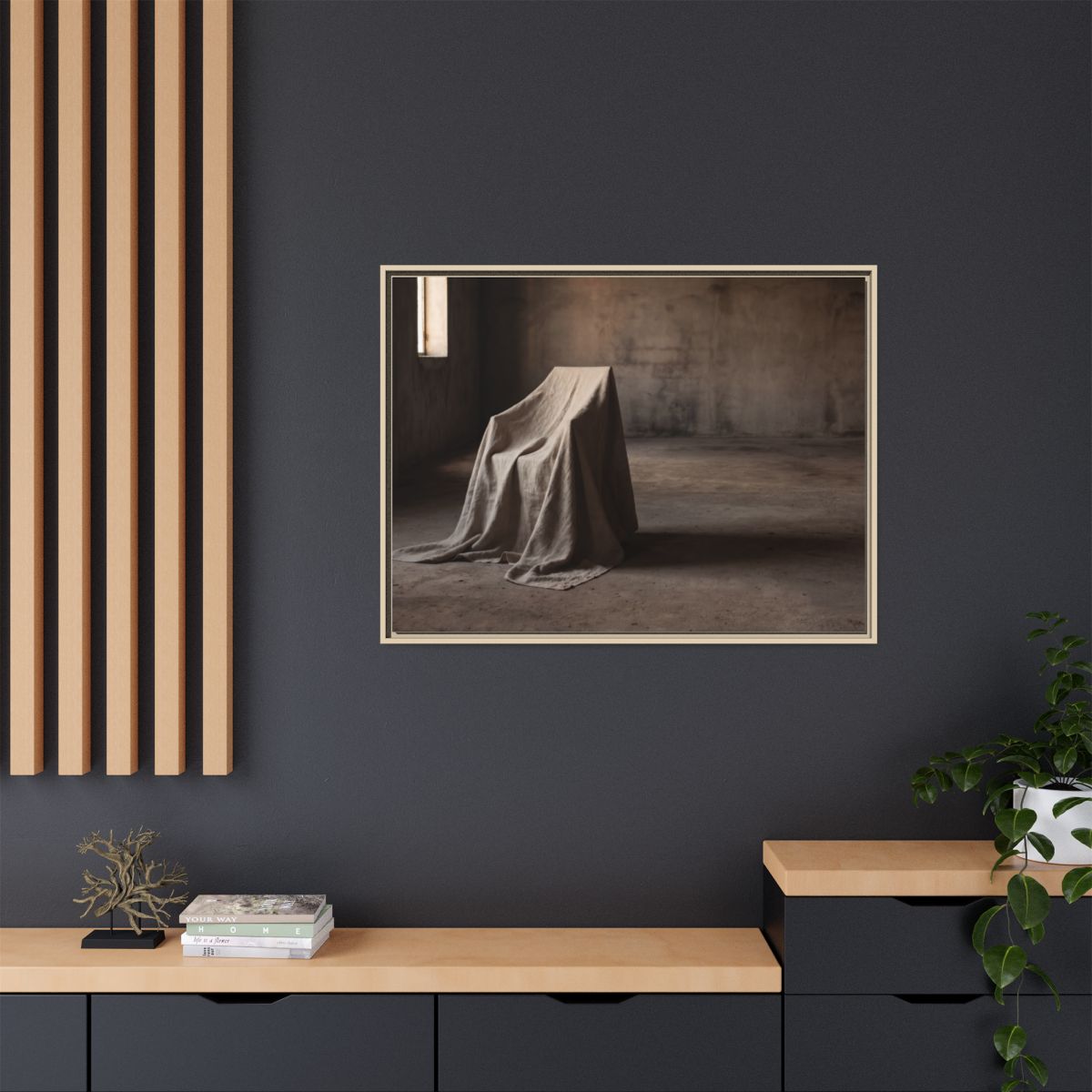Framed Matte Canvas - Echoes of Calm