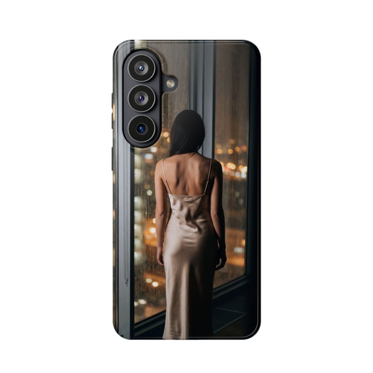 Impact-Resistant Case - Rainy Penthouse | Echovira Gallery