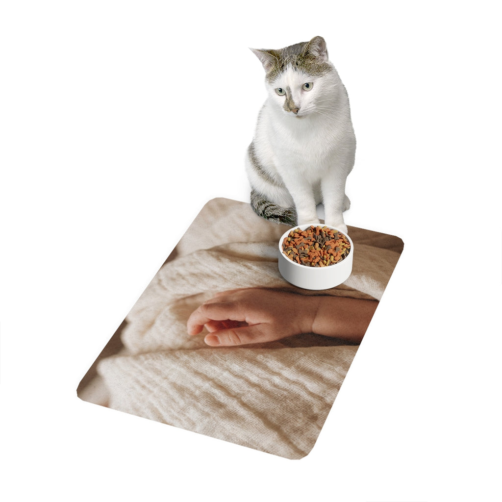 Pet Food Mat (12x18) - Warm Neutral Care