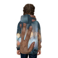 Children's Hoodie Rainy City Window Art