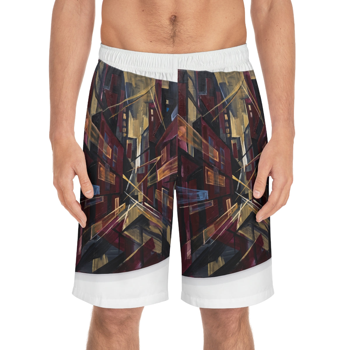 Men's Board Shorts - Urban Perspective | Echovira Gallery