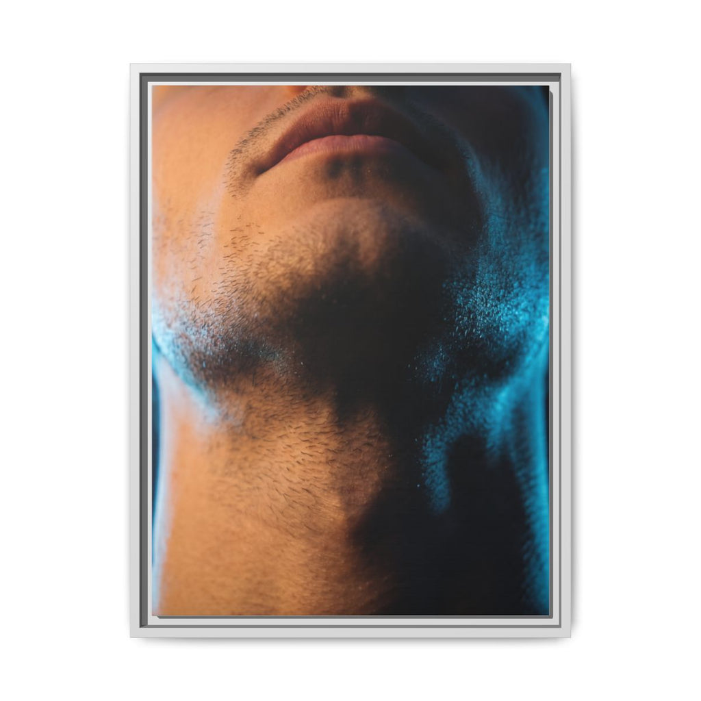 Framed Matte Canvas - Neon Noir