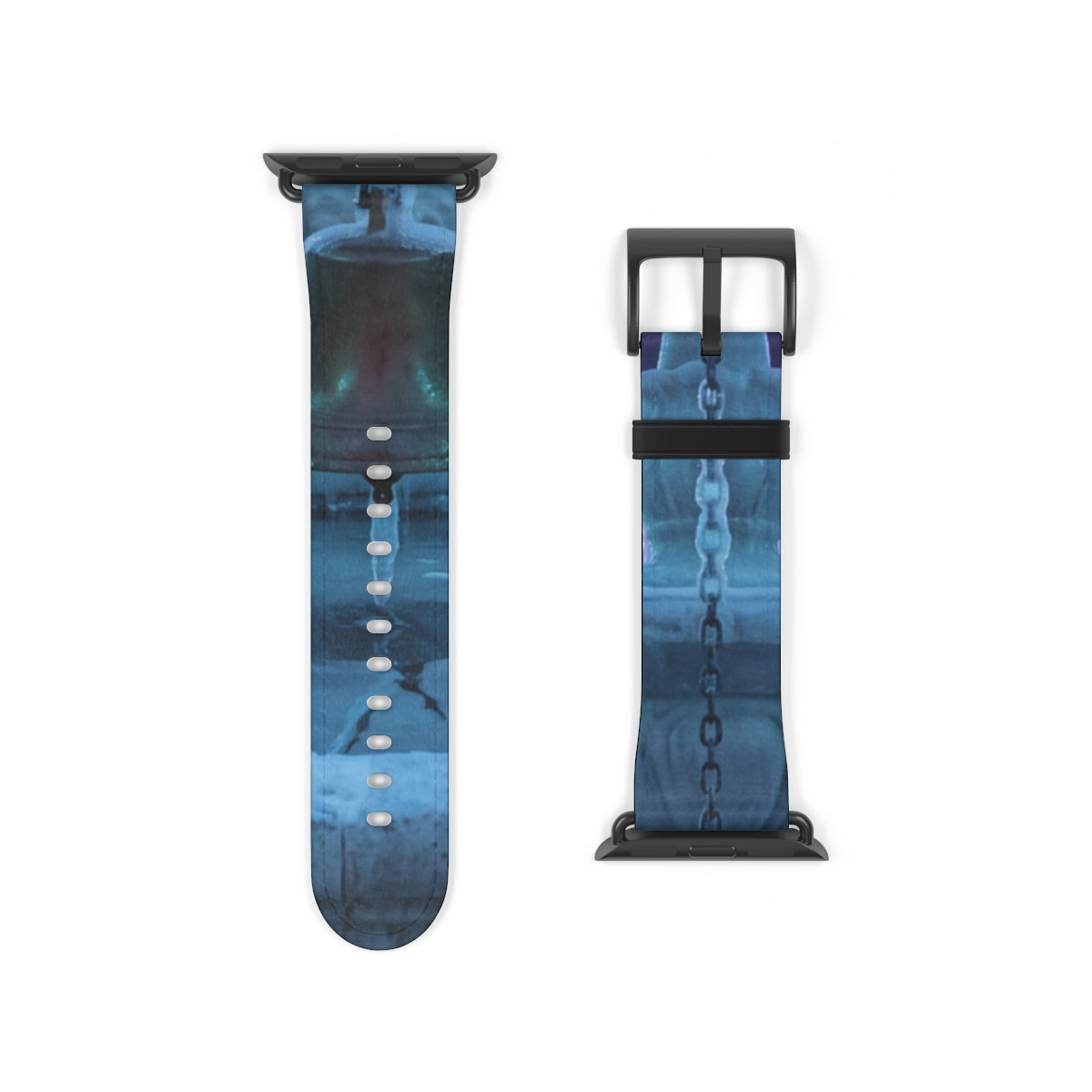 Apple Watch Band - Neon Ice Courtyard | Echovira Gallery