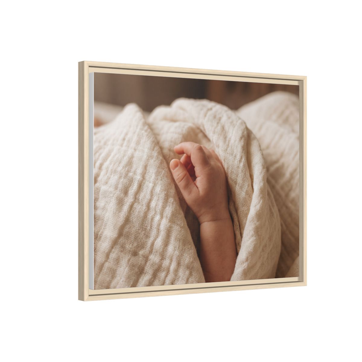 Framed Matte Canvas - Neutral Nursery