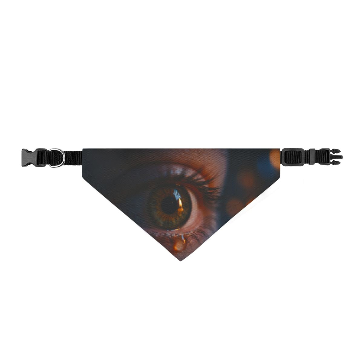Clip-on Pet Bandana - Moody Gaze