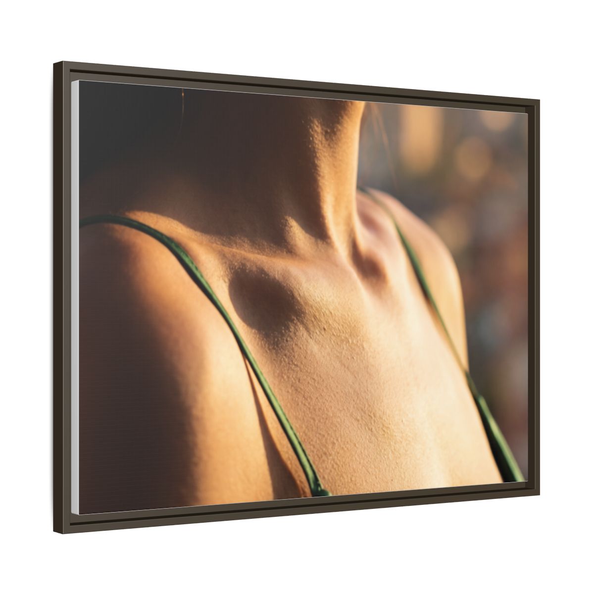 Matte Canvas Framed - Golden Hour Portrait