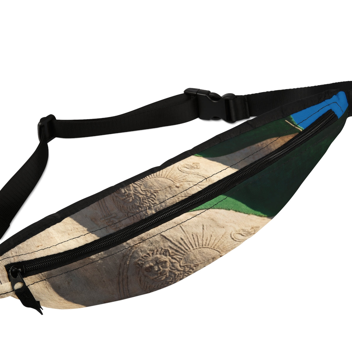 Fanny Pack - Vintage Persian Lion and Sun Flag Art |...