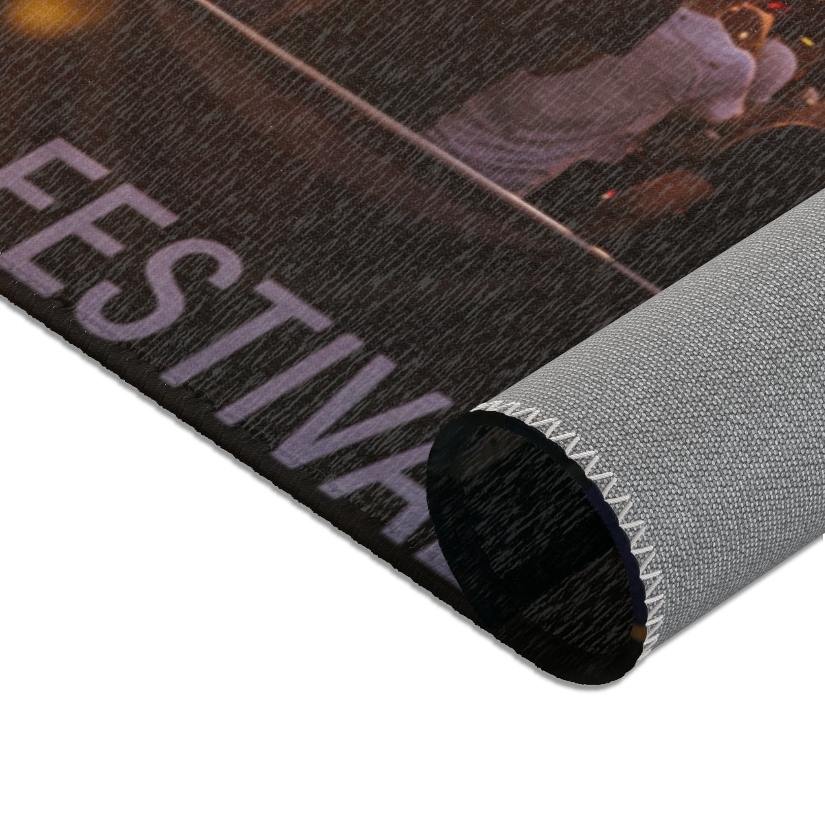 Area Rug - City Lights Festival | Echovira Gallery