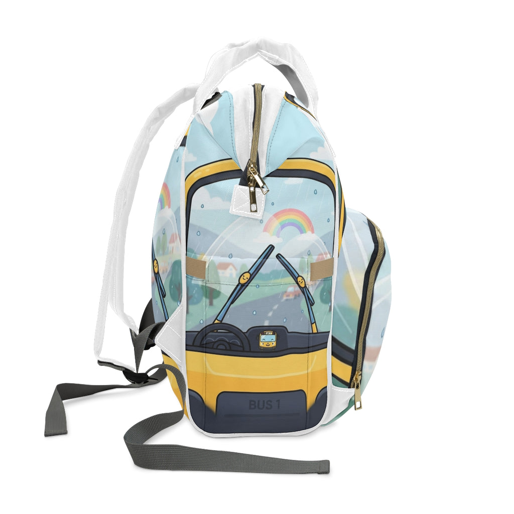 Diaper Backpack - Happy Bus Journey | Echovira Gallery