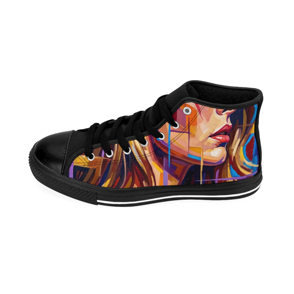 Women's Classic Sneakers - Shattered Elegance | Echovira...