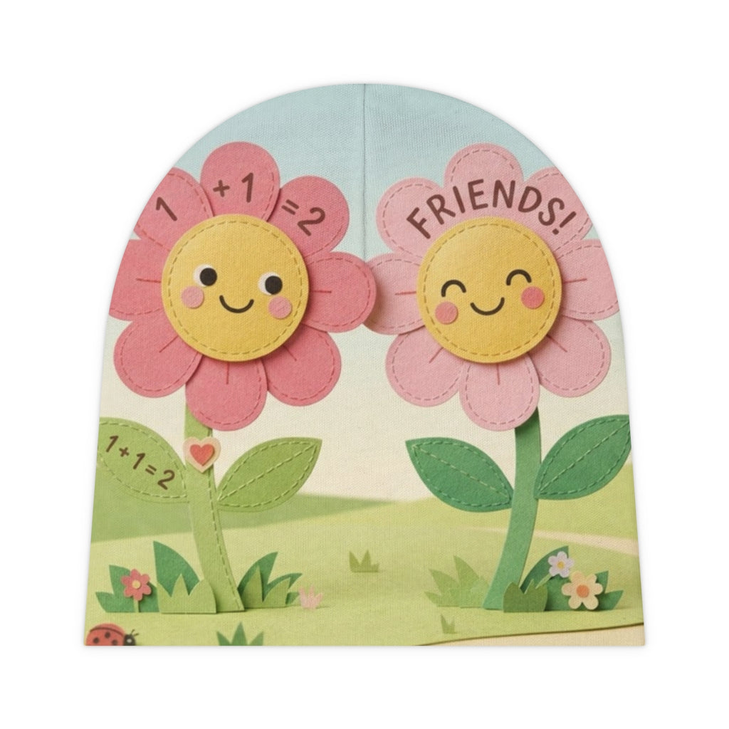 Baby Beanie - Meadow Blossom Snuggle | Echovira Gallery