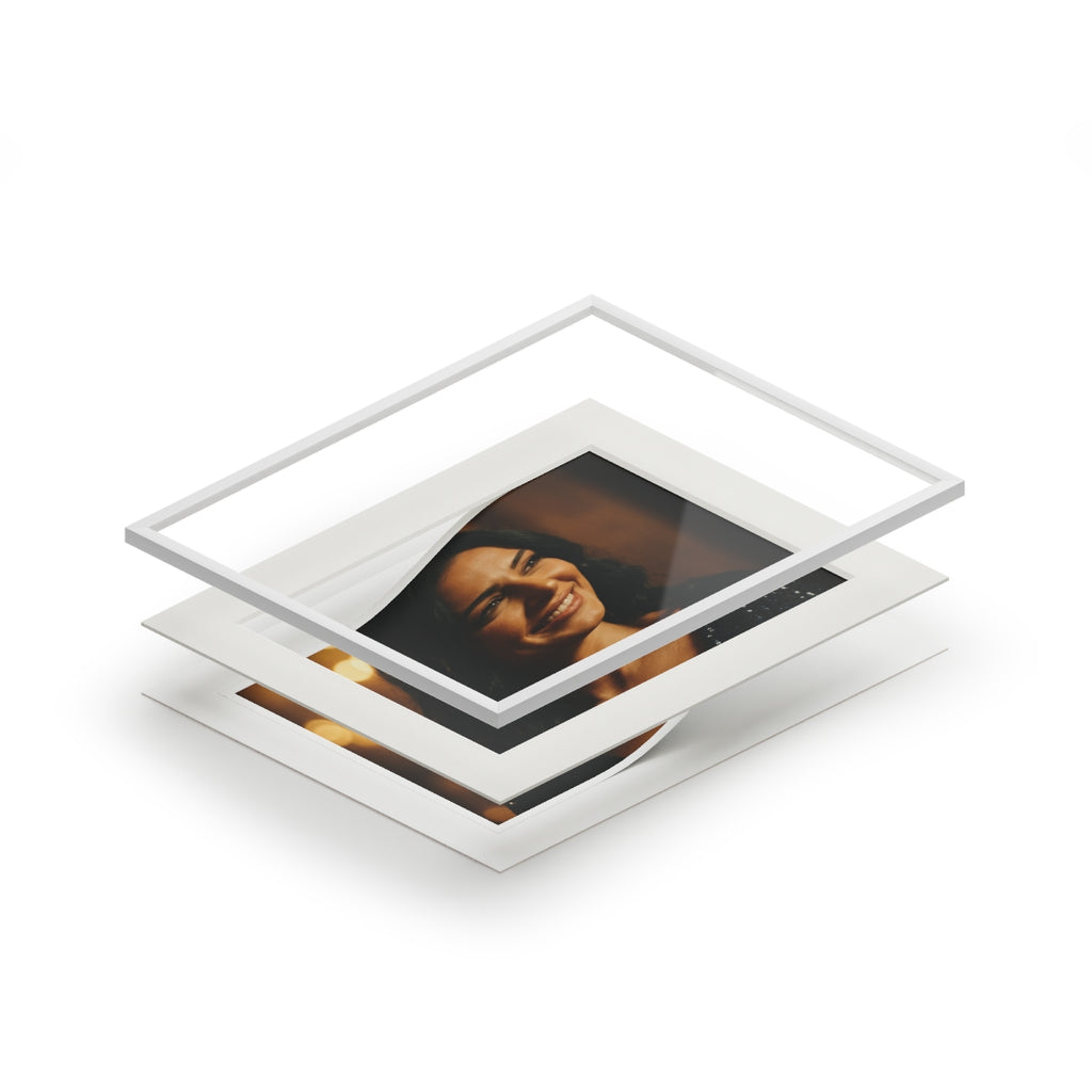 Framed Fine Art Print - Golden Glow — Landscape