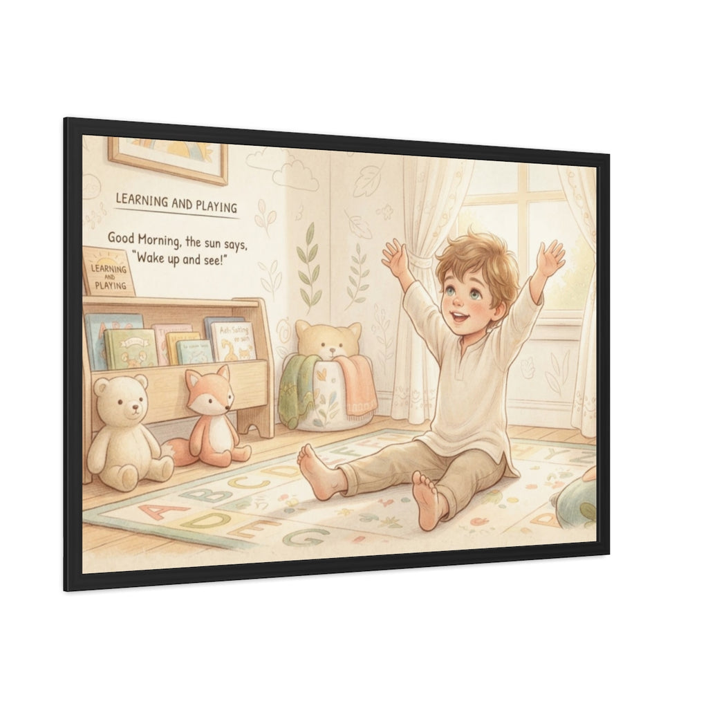 Framed Posters - Wake Up and See (10×8, 12×8, 11×9, 14×11......