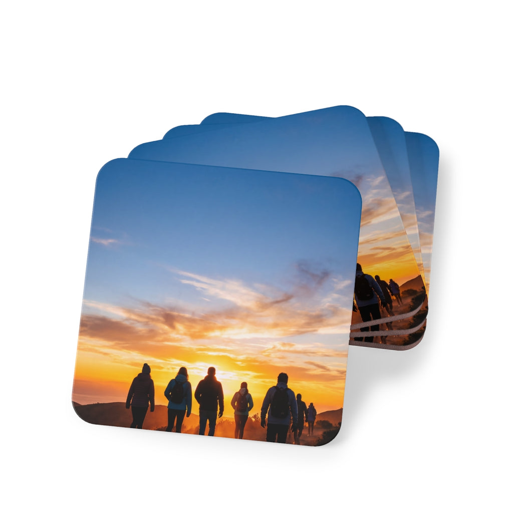 Coasters - Sunset Mountain Peaks