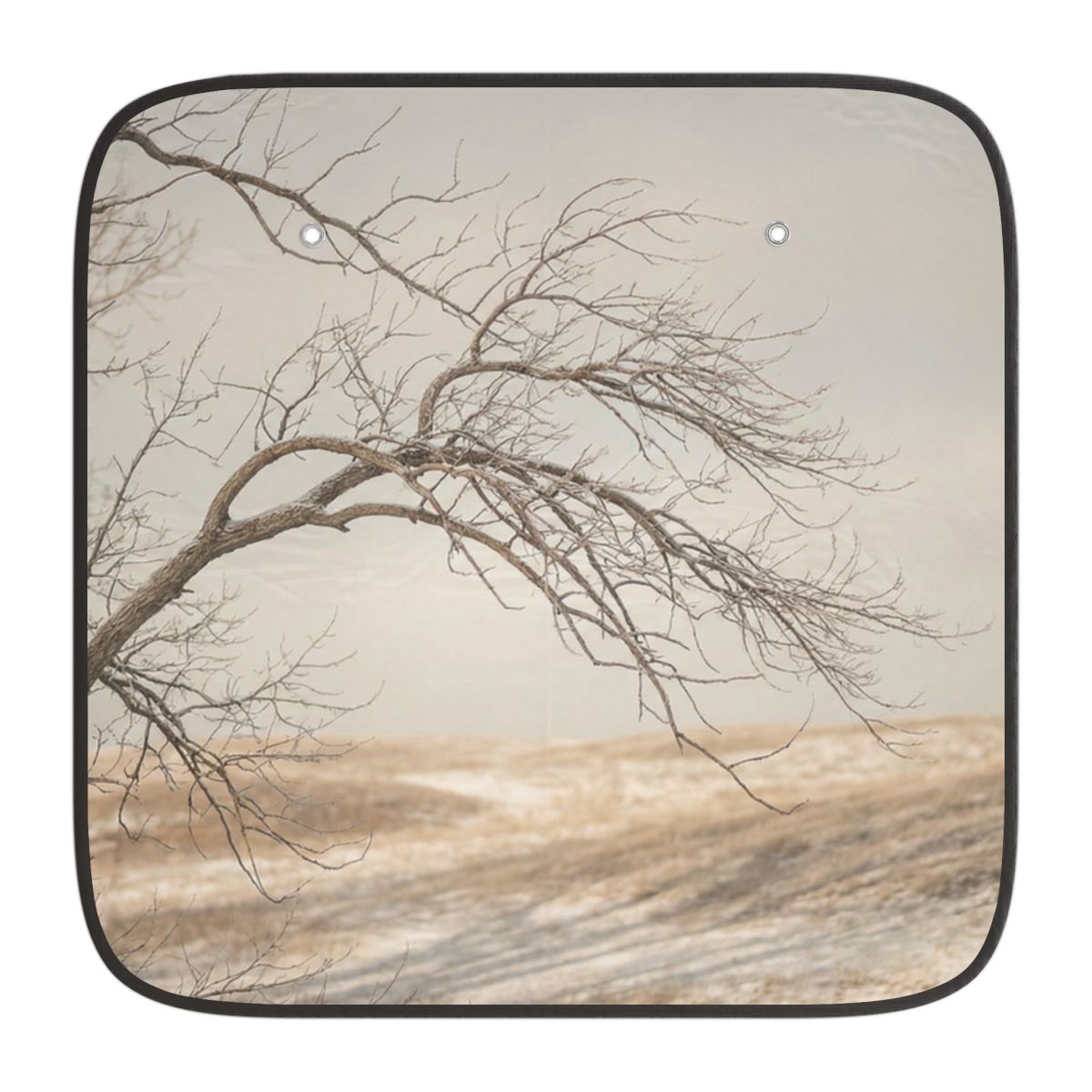 Car Sun Shades - Hushed Winter Horizon