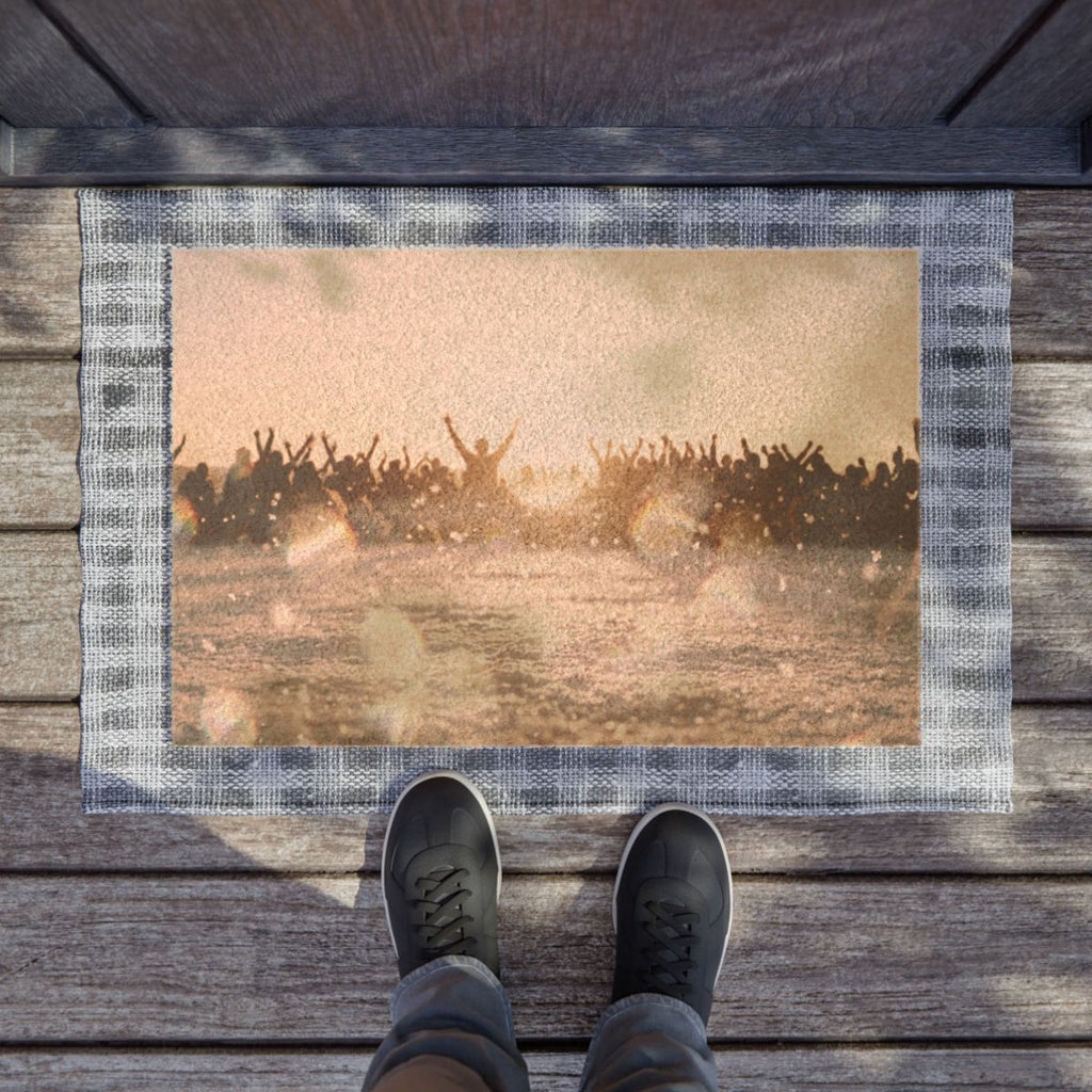 Golden Hour Crowd Doormat