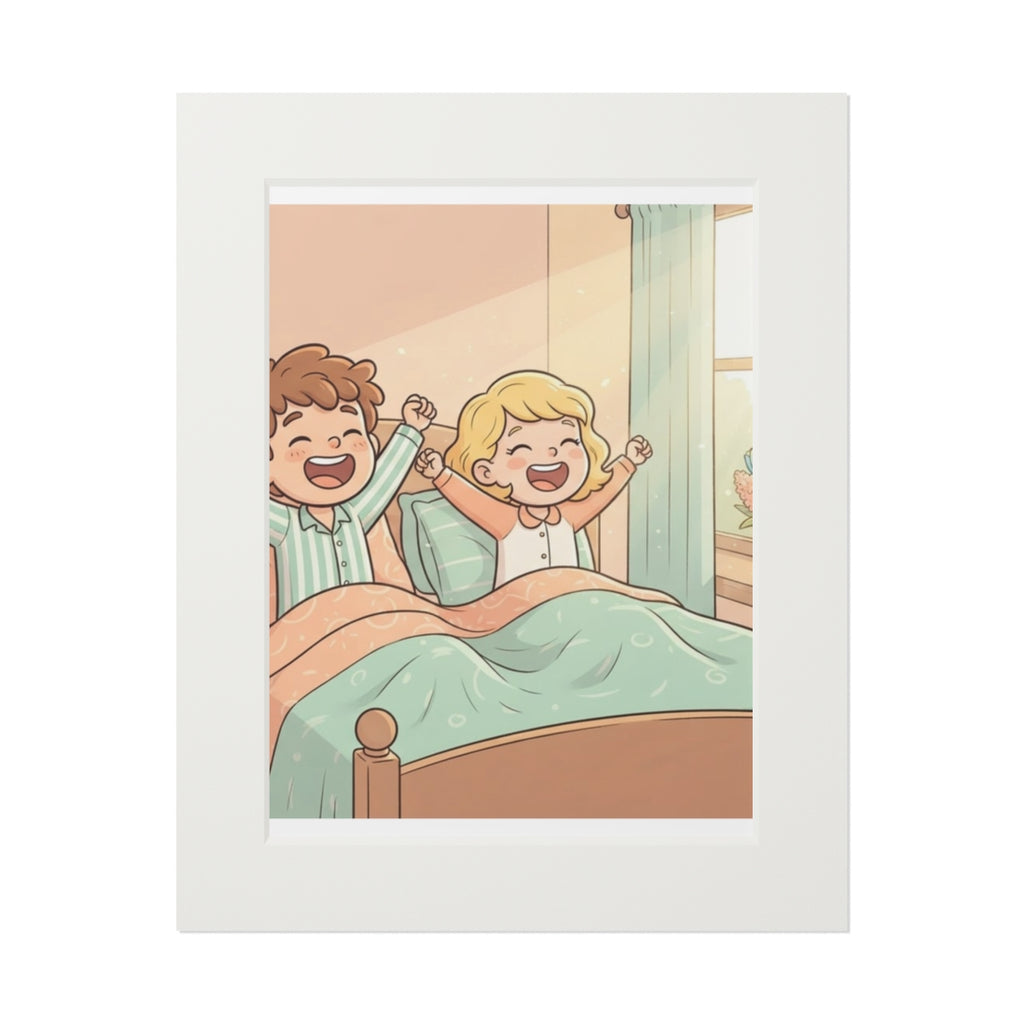 Fine Art Prints - Morning Sunshine Mat Board — Portrait... |...