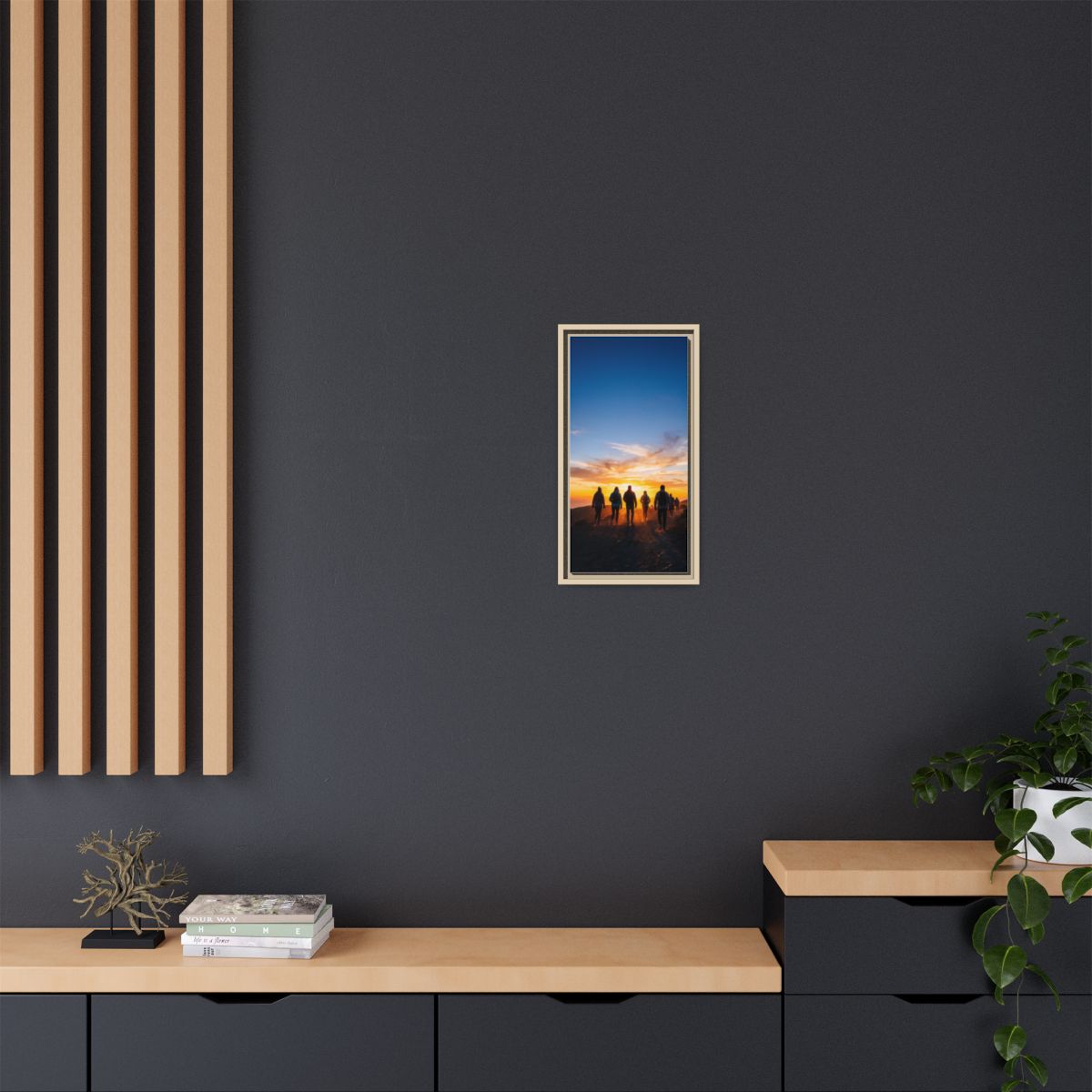 Matte Canvas, Framed - Epic Dawn Trek