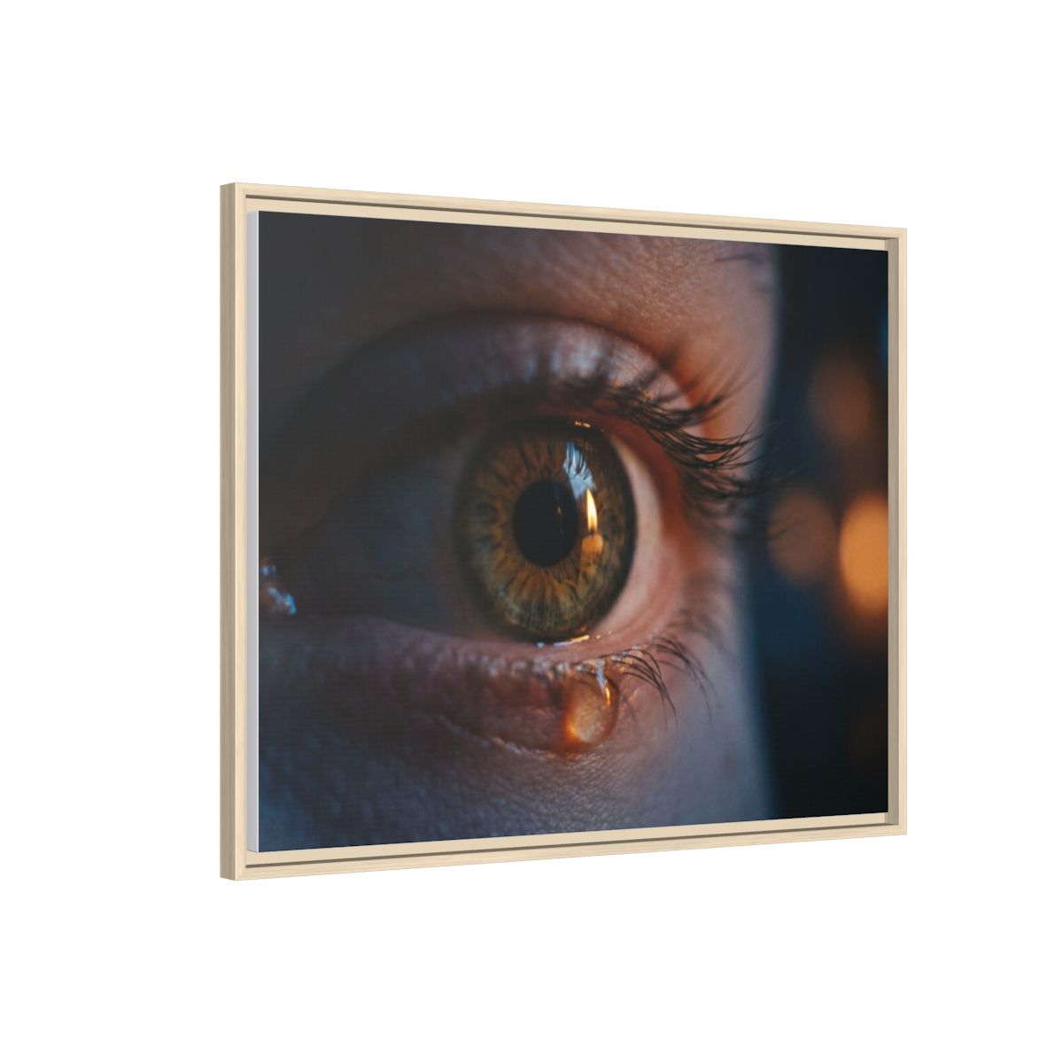 Framed Matte Canvas - Mystic Eye