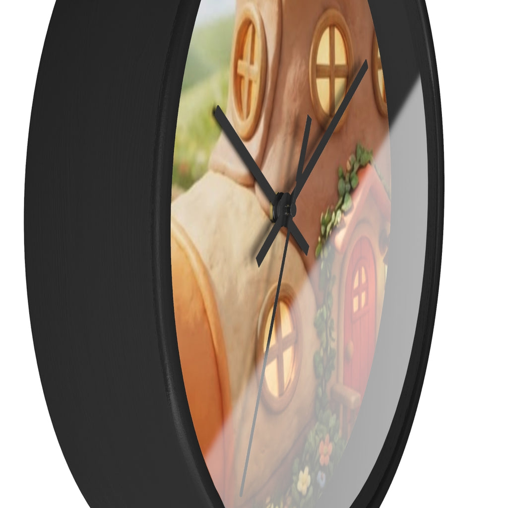 Wall Clock - Fairy Shoe Cottage | Echovira Gallery