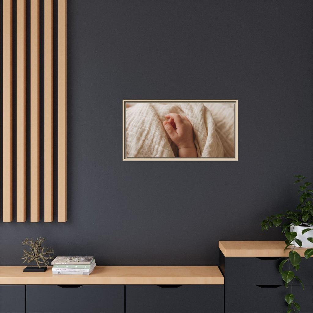 Framed Matte Canvas - Neutral Nursery
