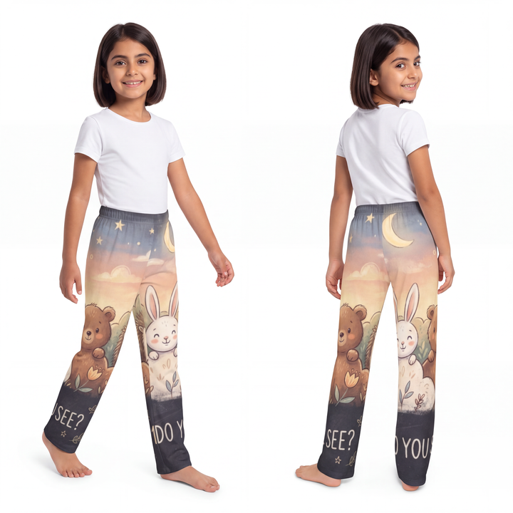 Kids Lounge Pants - Forest Critters
