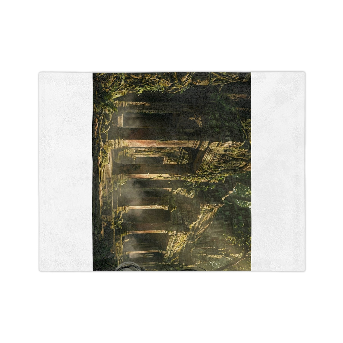 Velveteen Blanket - Overgrown Sanctuary | Echovira Gallery