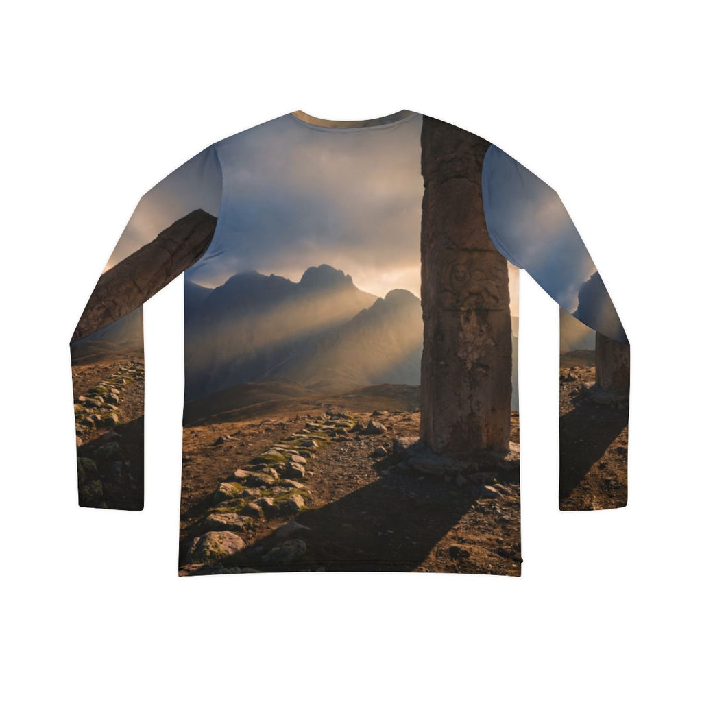 Women's V-Neck - Majestic Mountain