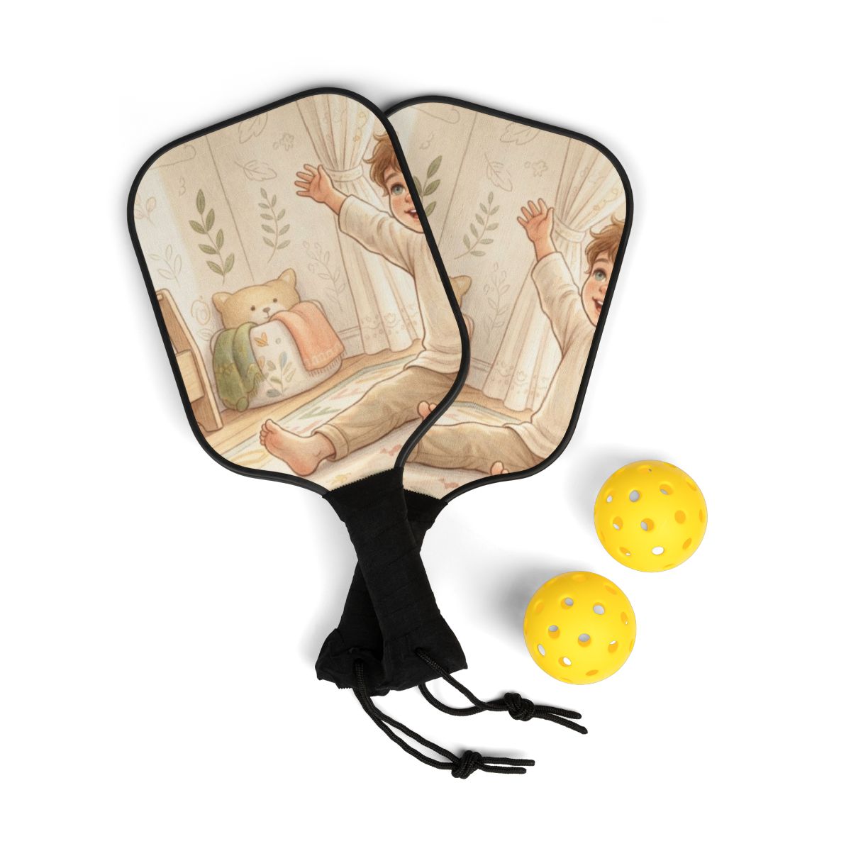 Pickleball Kit - Sunny Morning Match | Echovira Gallery