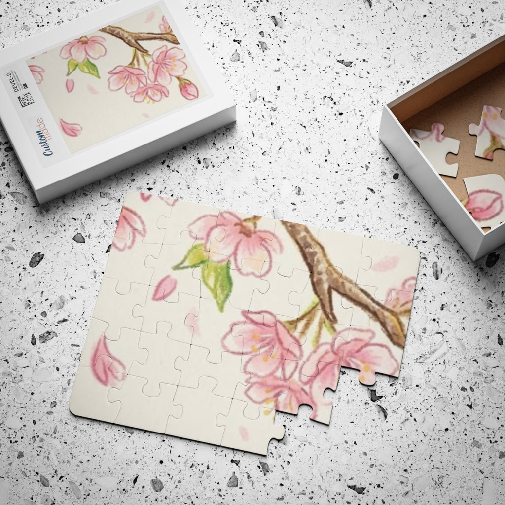 Kids' Puzzle, 30-Piece - Sakura Bloom Storybook Spring... |...